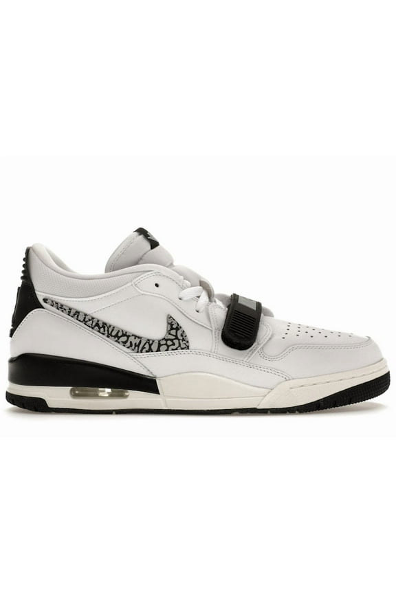 Men's Legacy 312 Low White Black Elephant Swoosh Shoes, from StockX