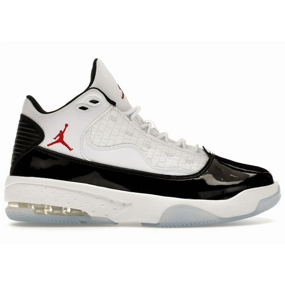 Jordan Men's Max Aura 2 White Black Gym Red Shoes, from StockX