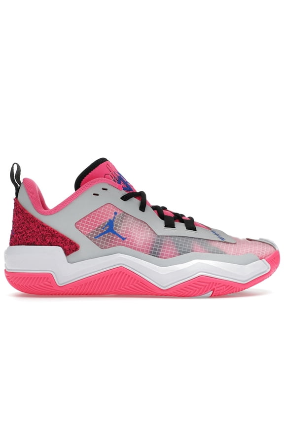 Men's One Take 4 White Pink Blast Photon Dust Game Royal Shoes, from StockX