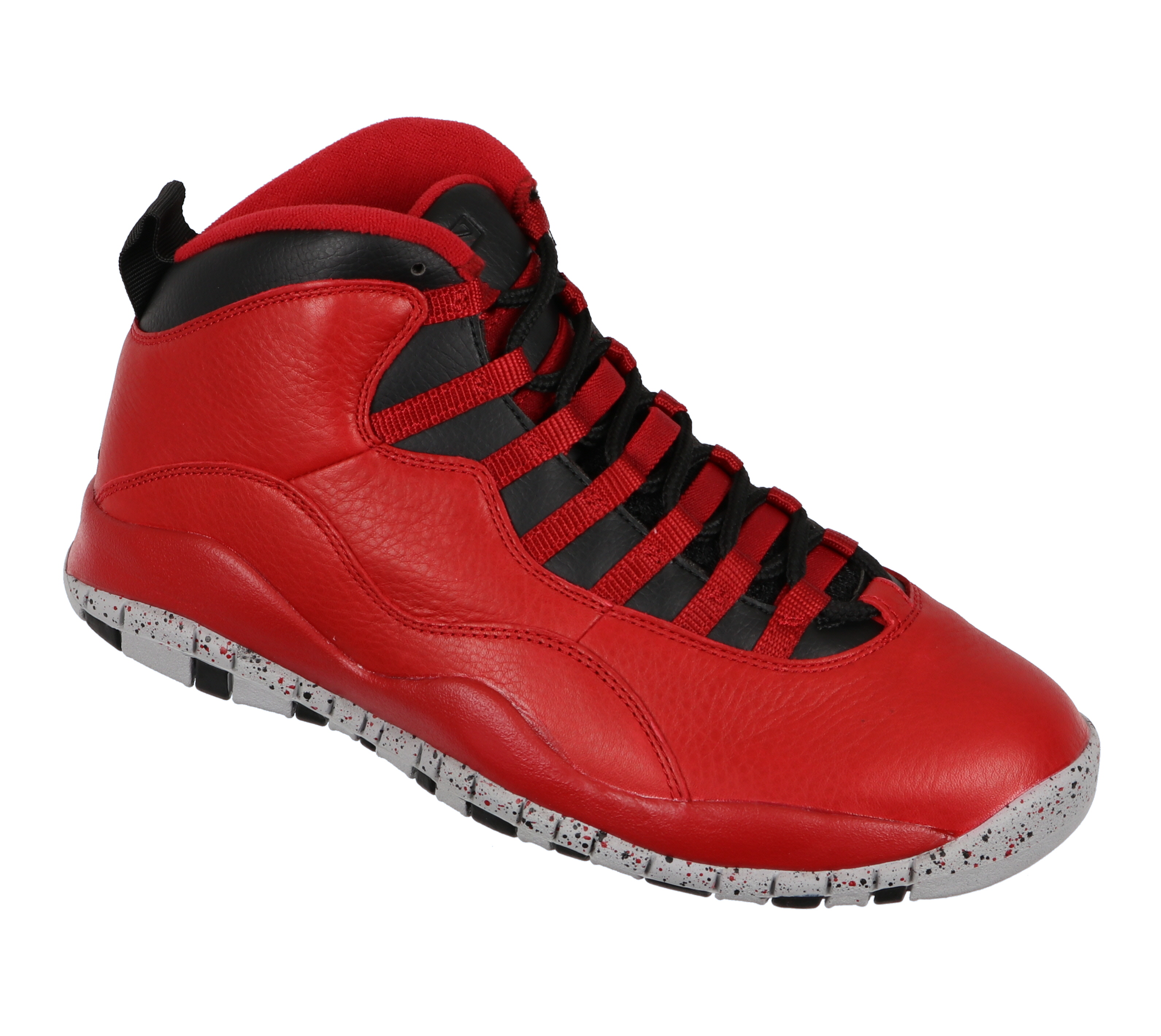 Jordan Men's Retro 10 30th Basketball Shoes sz 9.5 Red Black Bulls Over Broadway Edition - image 1 of 7