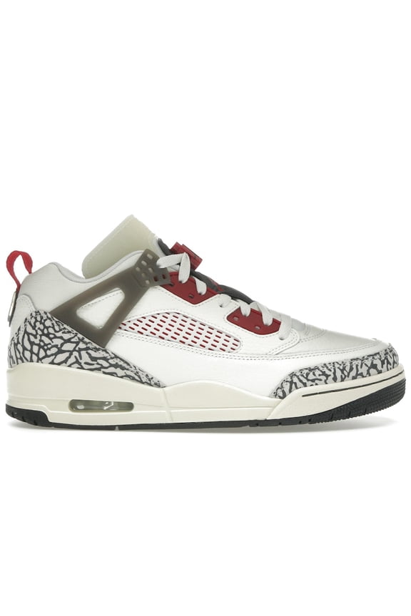Men's Spizike Low Sail Anthracite Coconut Milk Varsity Red Shoes, from StockX