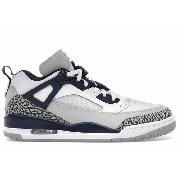 Jordan Men's Spizike Low White Neutral Grey Anthracite Midnight Navy Shoes, from StockX