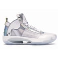 thumbnail image 1 of Jordan Men's XXXIV White Metallic Silver Basketball Shoes, from StockX, 1 of 5