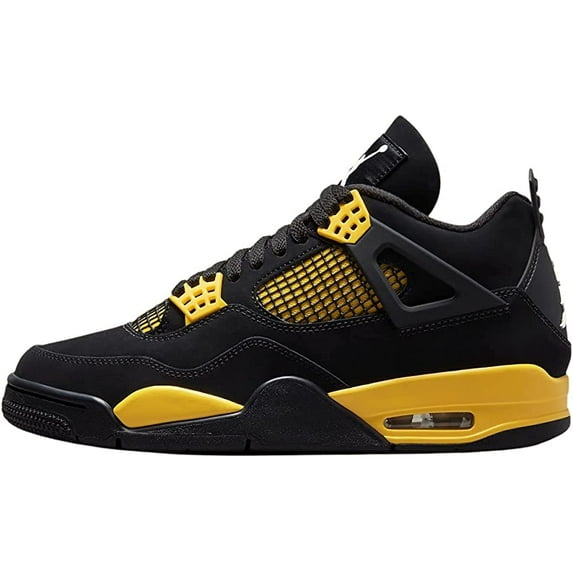 Jordan Mens 4 Retro Fashion Sneakers