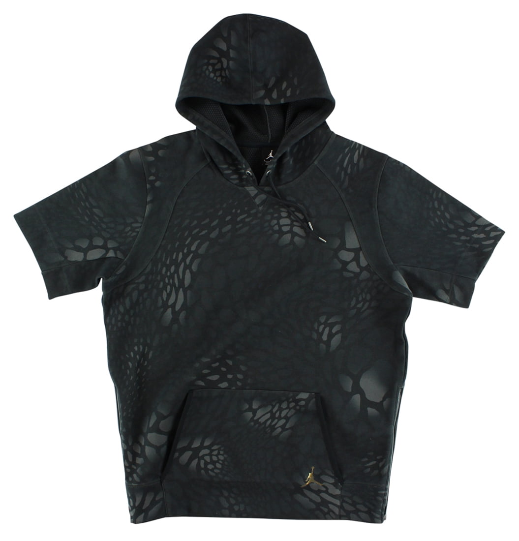 jordan black cat hoodie
