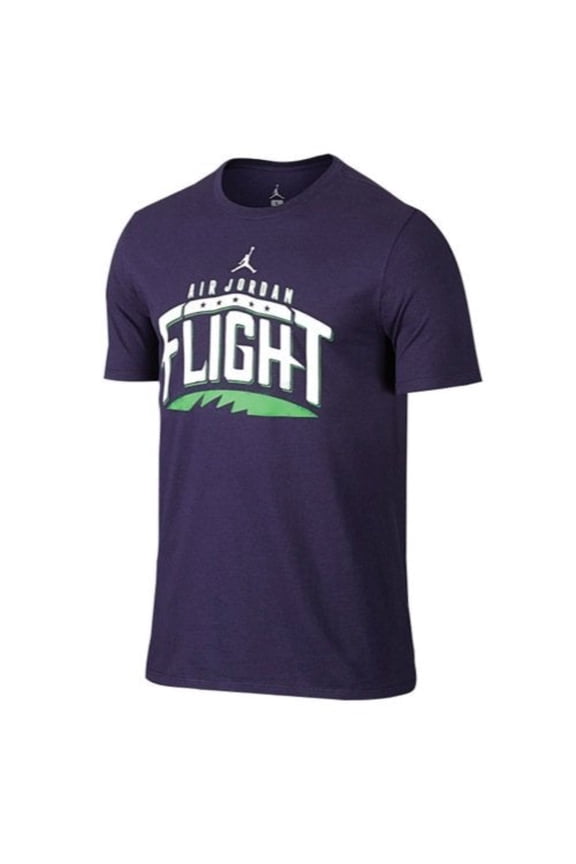 Mens Ajv Fighter Flight T-Shirt,Ink/Light Poison Green-White,Small