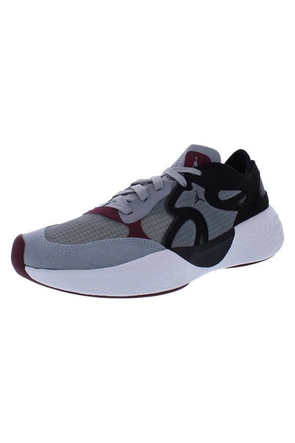 Jordan Delta 3 Low Mens Shoes Size 9.5, Color: Grey/Black/Burgundy