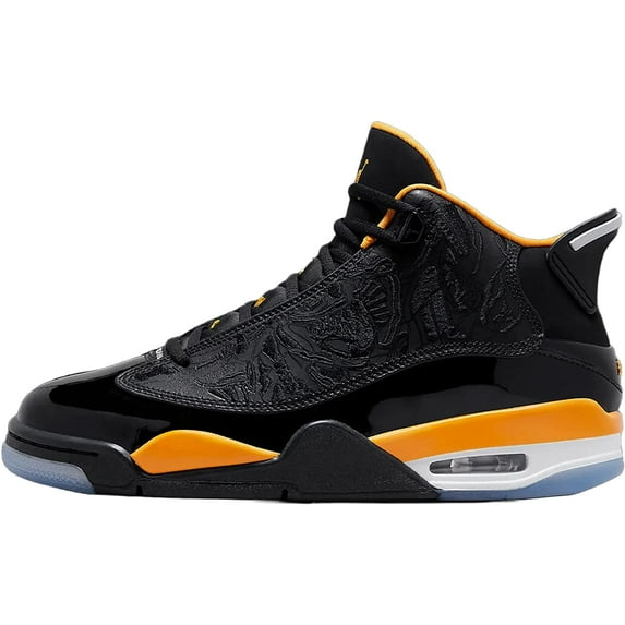 Jordan Mens Dub Zero Basketball Shoes,Black/Tax/Iwhite,10