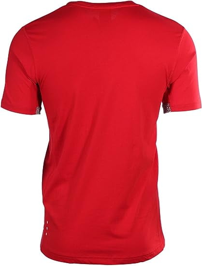Jordan Brandclub Jordan Mens Fly Elephant Pocket T Shirt Red Grey X Large