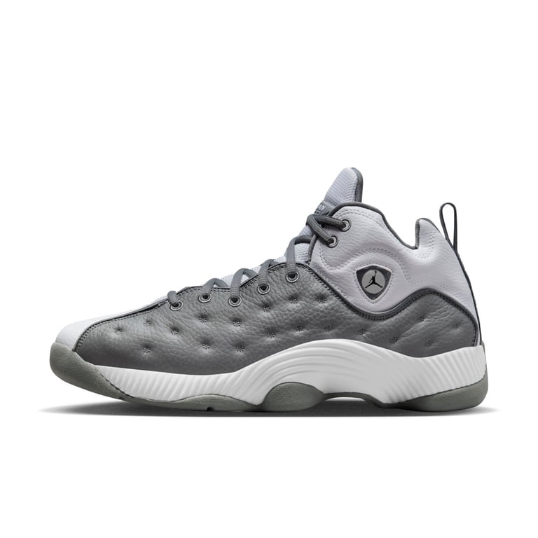 Jordan Mens Jumpman Team II Shoes,White/Cool Grey/Black,8  display picture 1