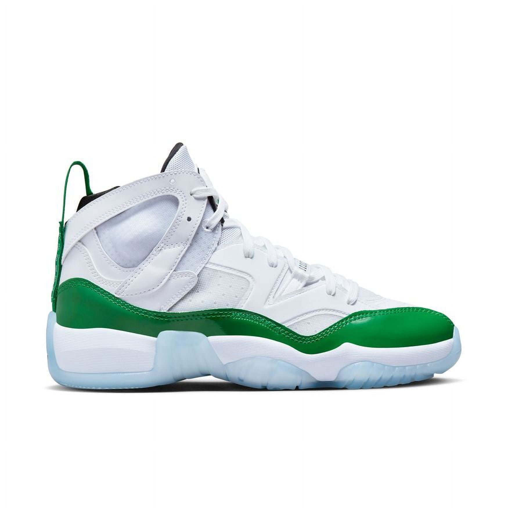 Jordan Mens Jumpman Two Trey Shoes,White/Black/Lucky Green,8 - Walmart.com
