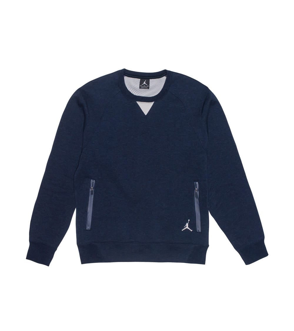 black and blue jordan sweater
