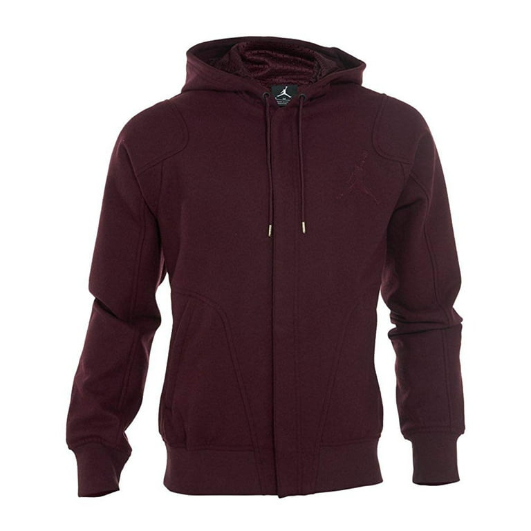jordan burgundy hoodie