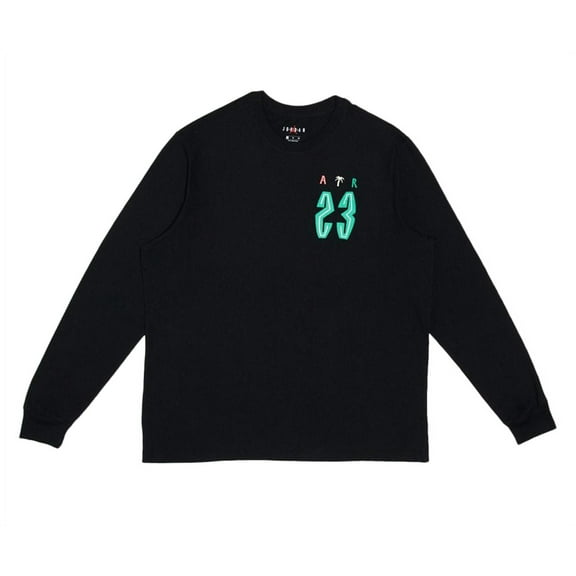 Jordan Miami Tee Mens Active Shirts & Tees Size Xxl, Color: Black/Teal