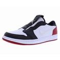 thumbnail image 1 of Women's Jordan 1 Retro Slip "Black Toe" Wht/Wht-Gym Red-Blk (AV3918 200) - 9.5, 1 of 3
