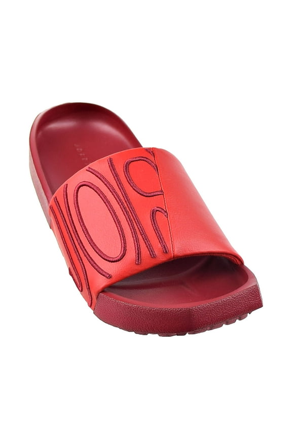 Jordan Nola Slide Womens Shoes Size 10, Color: Red/Red