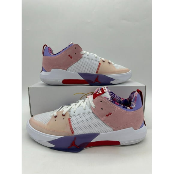 Jordan One Take 5 Men's Size 13 White University Red Basketball Shoes FQ3098 100