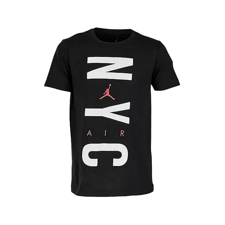 Black and hotsell white jordan shirts