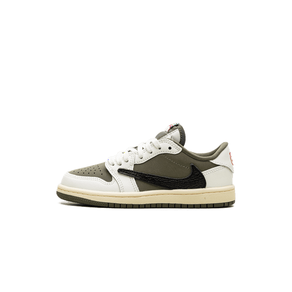 Jordan PRE SCHOOL Air Jordan 1 Retro Low OG SP PS "Travis Scott - Medium Olive" DO5442 200 from Stadium Goods