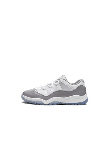 Grey Jordan 11 Snakeskin Preschool Nike Air Jordan 11 XI Low LE "Snakeskin Cool Grey" (CD6846-002 main image 3