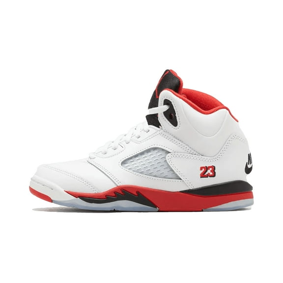 Jordan PRE SCHOOL Air Jordan 5 PS "Fire Red - Black Tongue (2025)" HQ7979 101 from Stadium Goods