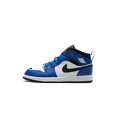 thumbnail image 1 of Jordan PRE SCHOOL Jordan 1 Mid PS "Game Royal" DQ8424 402 from Stadium Goods, 1 of 8