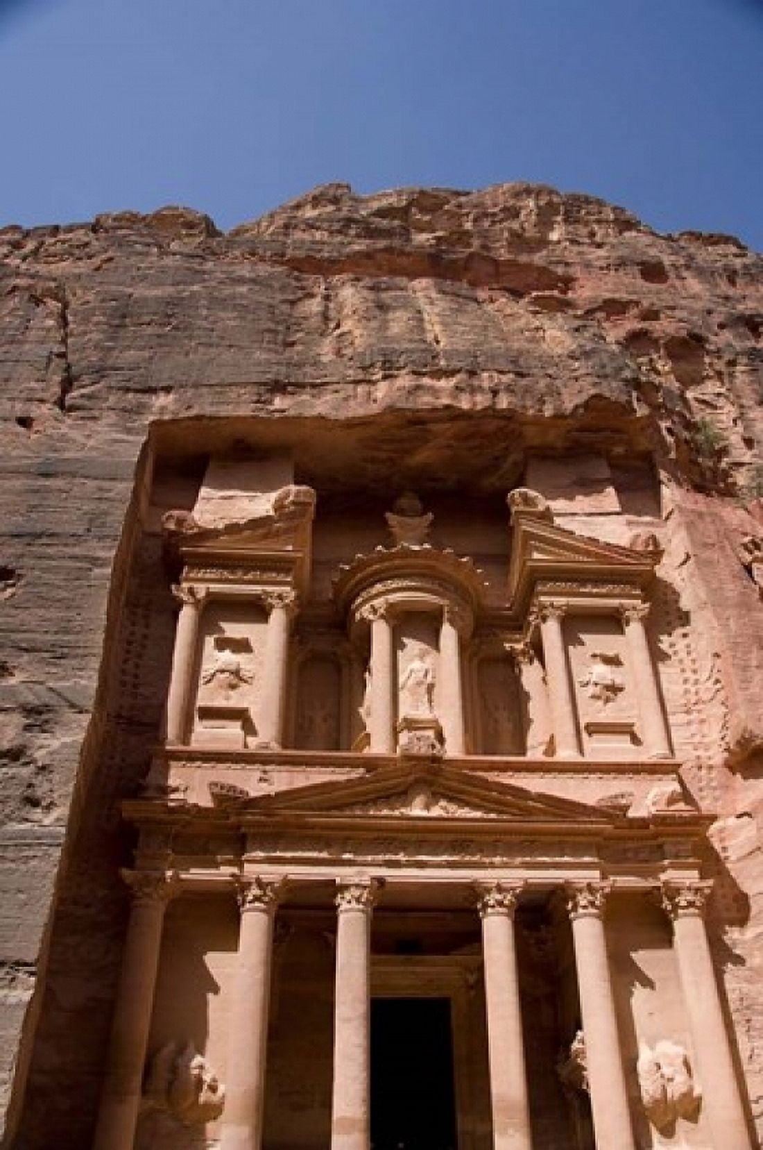 Jordan Petra Ancient Architecture Treasury Canvas Art - Cindy Miller Hopkins DanitaDelimont (24 x 36)