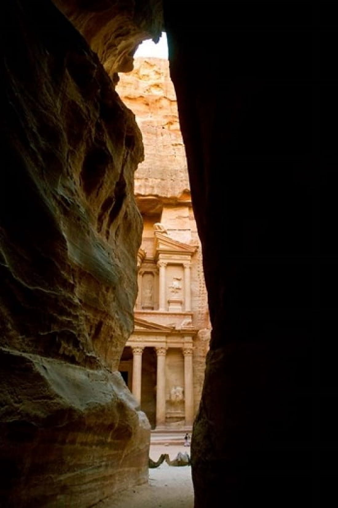 Jordan Petra Jordans Treasury Ancient Architecture Canvas Art - Dave Bartruff  DanitaDelimont (11 x 17)