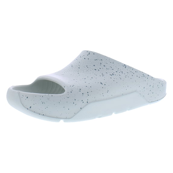 Nike Post Slide Mens Shoes Size 8, Color: White/Gray