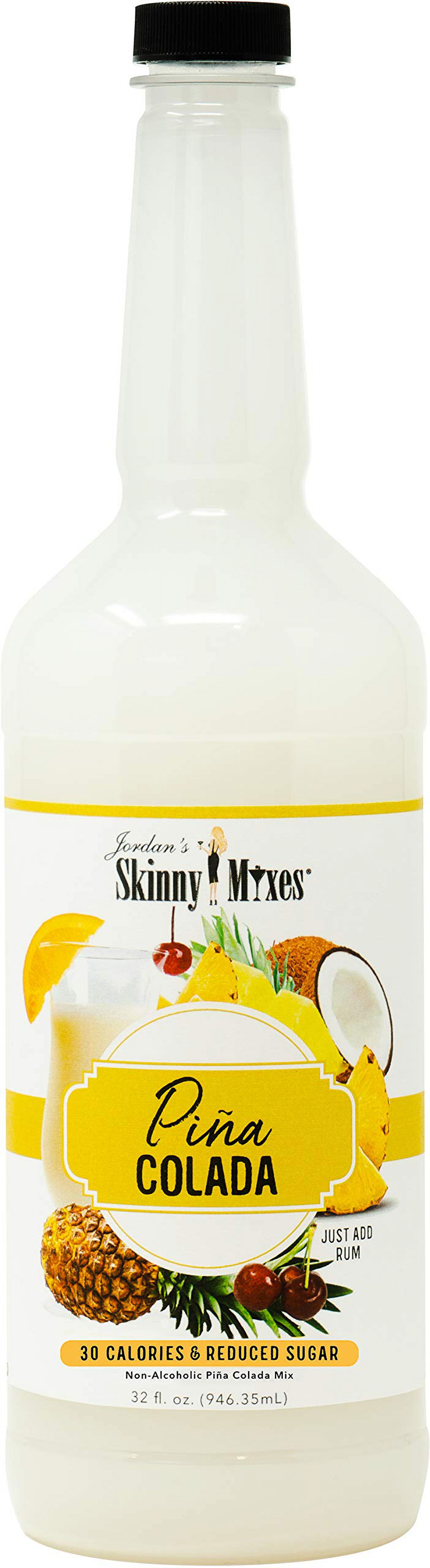 Jordan,S Skinny Mixes Sugar Free Pina Colada Mix, Flavored Cocktail