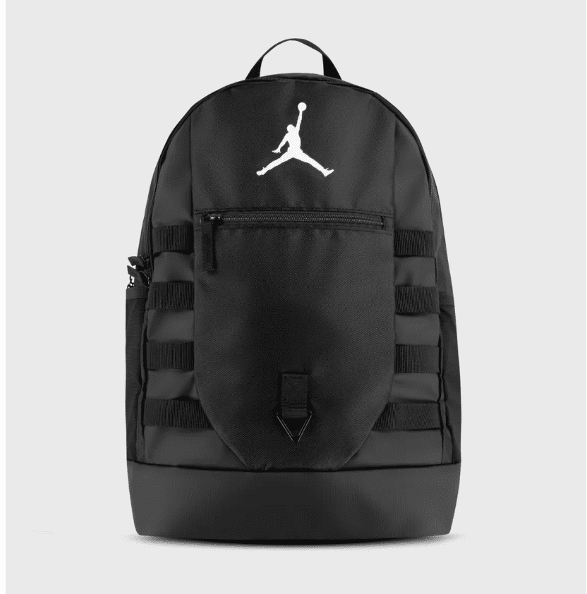 Silver jordan backpack best sale