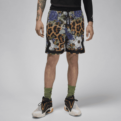 Jordan Sport Men's Dri-FIT Diamond Shorts Color: Industrial