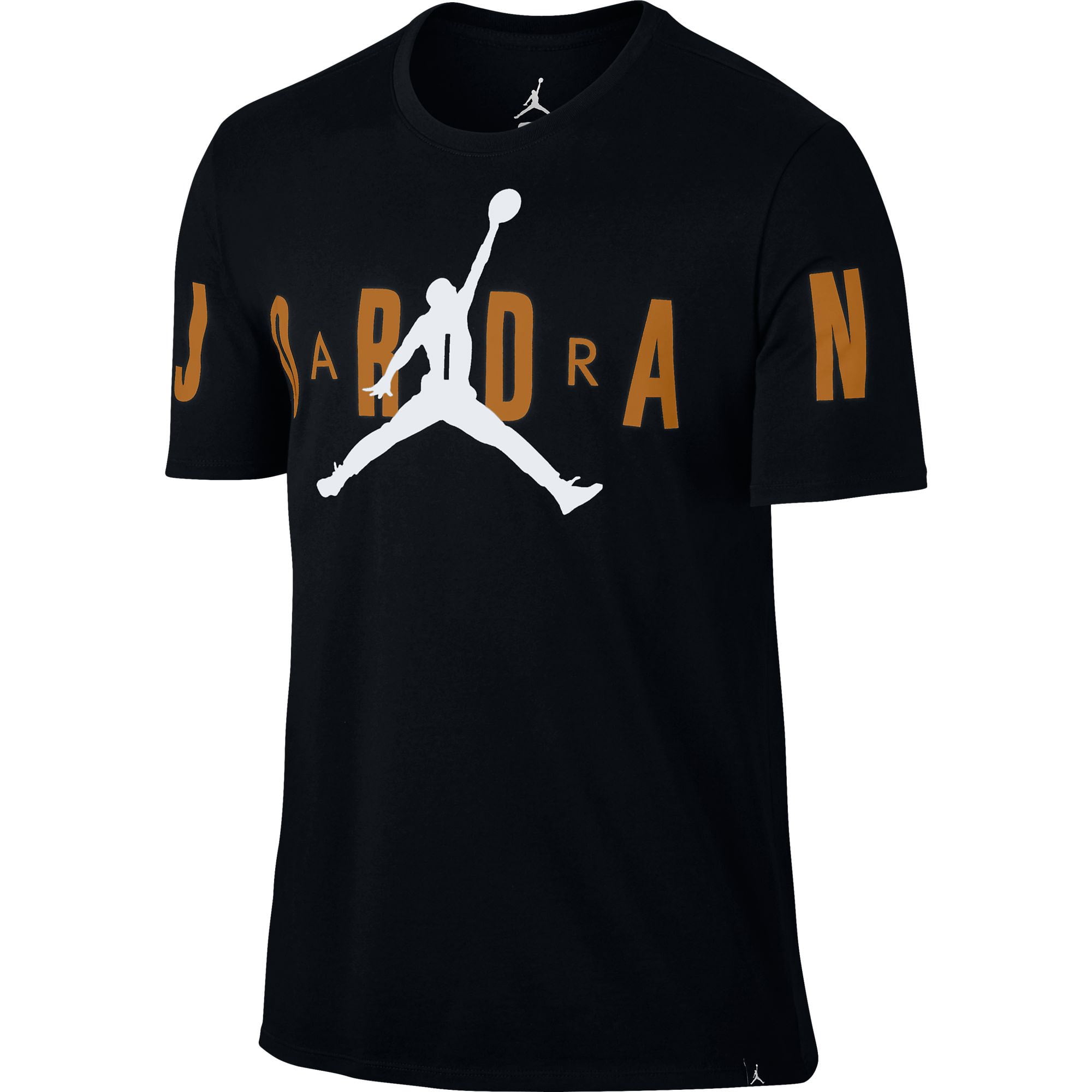 Jordan Stretched Logo Men's TShirt BlackWhite 840398011