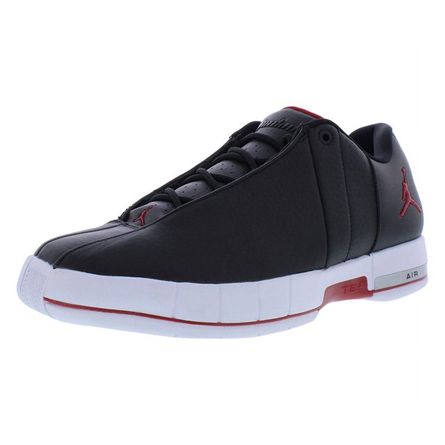 jordan te 2 low black red
