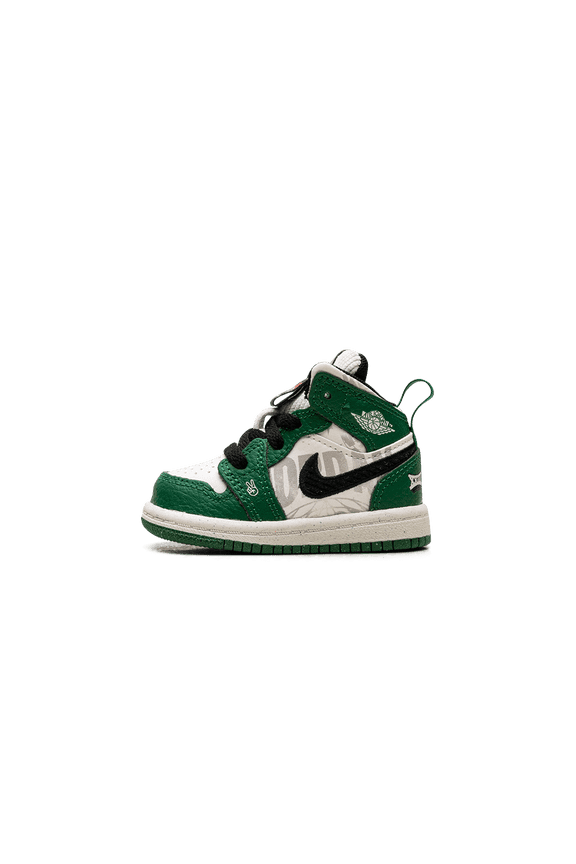 TODDLER Jordan 1 Mid SE TD "Overbranded" HF3201 300 from Stadium Goods