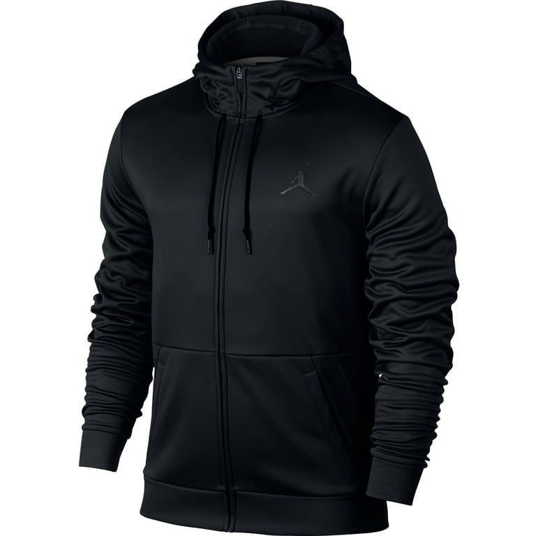 Jordan Therma 23 Alpha Men s Full Zip Hoodie Black 872875 010 Walmart