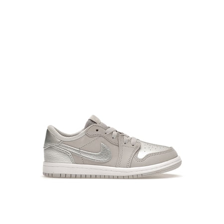Jordan Toddler's 1 Low OG Metallic Silver Shoes, from StockX