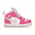 thumbnail image 1 of Jordan Toddler's 1 Mid White Fierce Pink Shoes, from StockX, 1 of 5