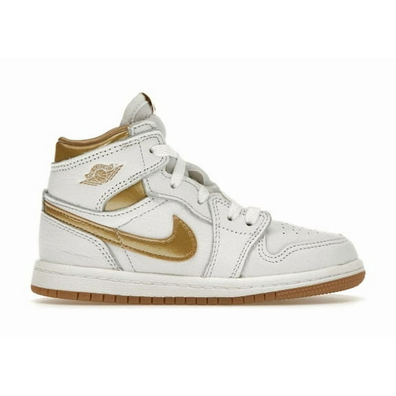 Jordan Toddler's 1 Retro High OG Metallic Gold Shoes, from StockX