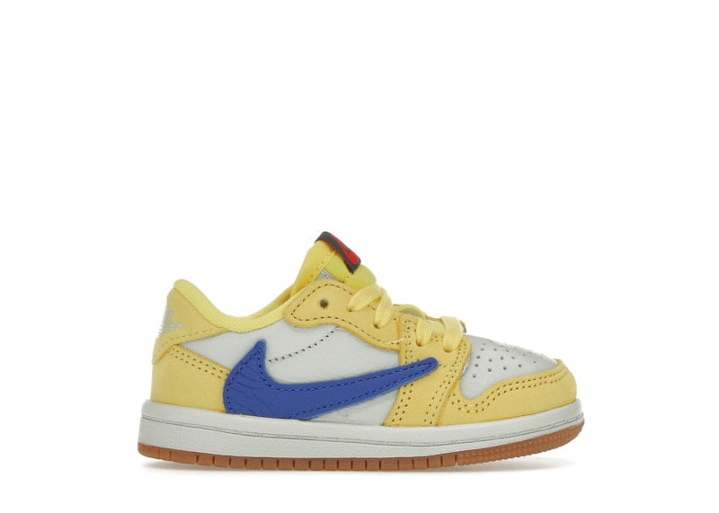 Travis Scott × Nike WMNS Air Jordan 1 Jordan Toddler's 1 Retro Low OG SP Travis Scott Canary