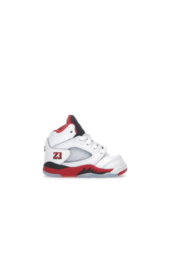 Toddler's 5 Retro Fire Red Black Tongue (2025) Shoes, from StockX