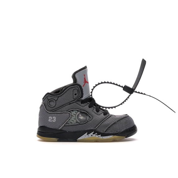 Jordan Toddler's 5 Retro Off-White Muslin Shoes, from StockX