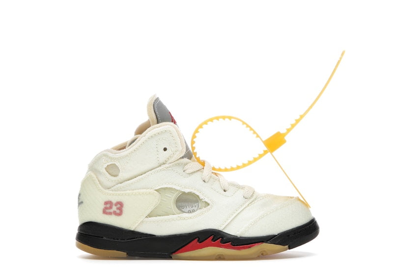 off white jordan 5 preschool