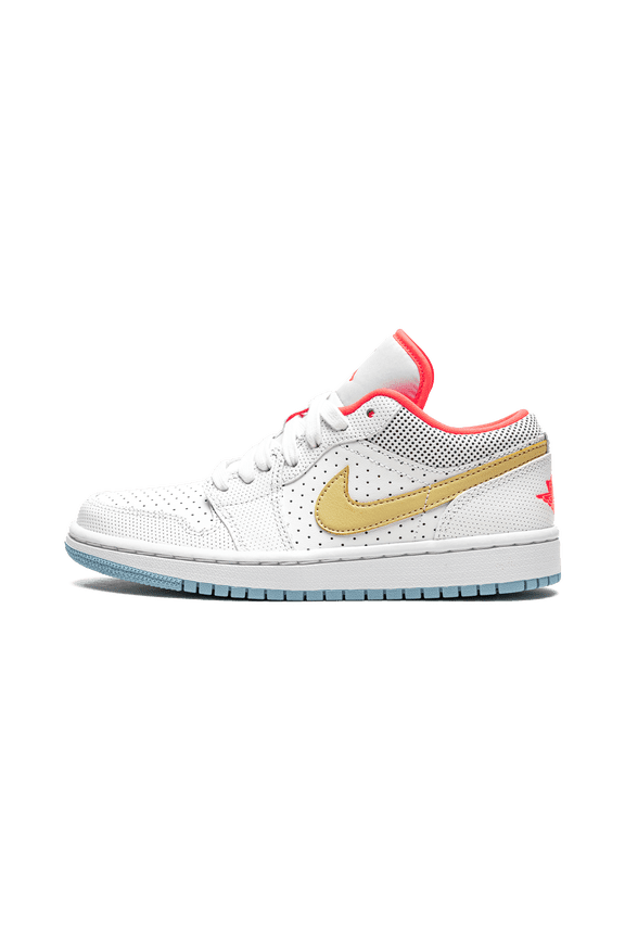 WOMENS AIR JORDAN 1 LO SE Womens "White / Sesame / Flash Crimson" DC9509 100 DC9509 100 from Stadium Goods