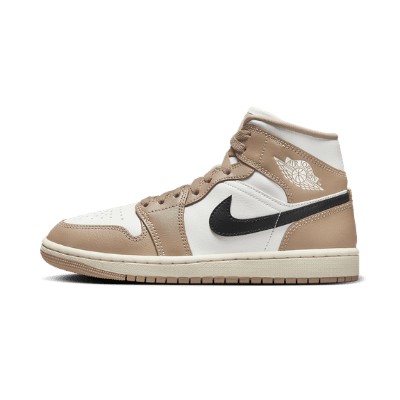 Jordan WOMENS AIR JORDAN 1 MID WMNS "Desert" BQ6472 103 from Stadium Goods