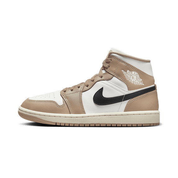 Jordan WOMENS AIR JORDAN 1 MID WMNS "Desert" BQ6472 103 from Stadium Goods
