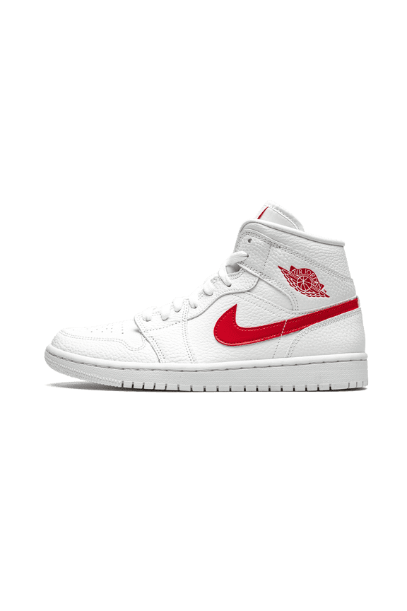 WOMENS AIR JORDAN 1 MID Womens "University Red" BQ6472 106 BQ6472 106 from Stadium Goods