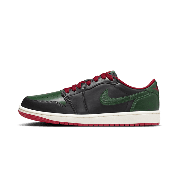 Jordan WOMENS Jordan 1 Retro Low OG Womens "Black Gorge Green" CZ0775 036 CZ0775 036 from Stadium Goods