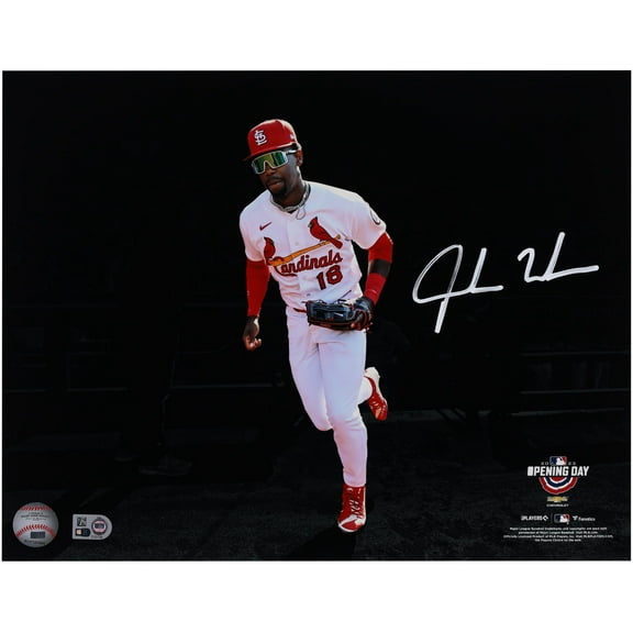 Jordan Walker St. Louis Cardinals Autographed 11" x 14" Opening Day Spotlight Photograph - Fanatics Authentic Certified