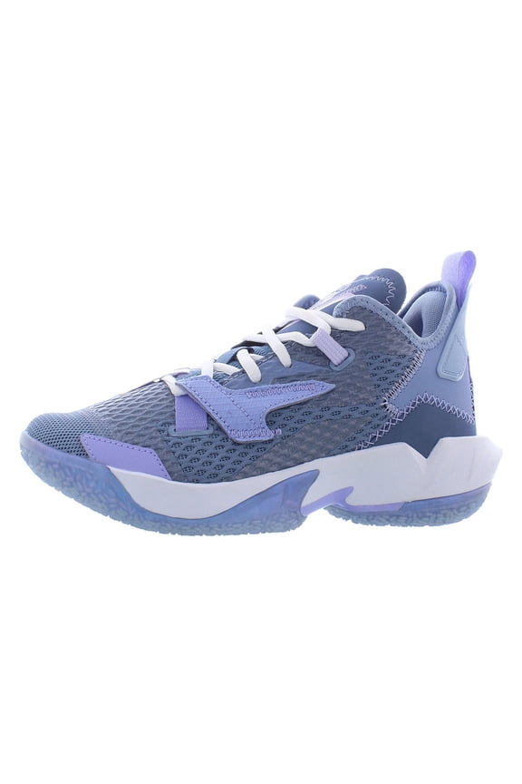 Why Not Zer0.4 Boys Shoes Size 5.5, Color: Indigo Fog/Purple Pulse